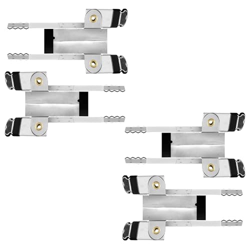 AG LogiShop Pack 4 Cierre Antirrobo Persianas | Bloqueo Persianas Antirrobo | Pinzas de Seguridad para Persianas y Cerrojo Antirrobo, Seguridad en hogar