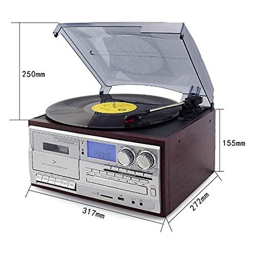 Tourne-disques Rétro, Tourne-Disque Tourne-Disque Tourne-Disque Support CD Radio FM U Disque Carte SD pour disques… - Les Beatles, Paul McCartney, John Lennon, RIngo Starr, George Harrison Tourne-disques Rétro, Tourne-Disque Tourne-Disque Tourne-Disque Support CD Radio FM U Disque Carte SD pour disques… – Image 3