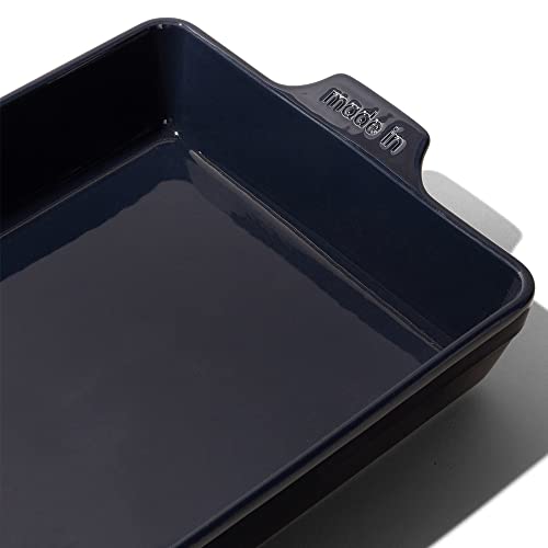 Made In Cookware - Rectangular Baking Dish - Slate Blue - Hand Crafted Ceramic - Professional Bakeware - Made In France #TOP1