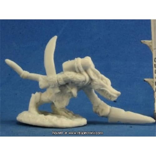 Figurine Bones Wererat Stalker Reaper Miniatures pour jeux de rôle
