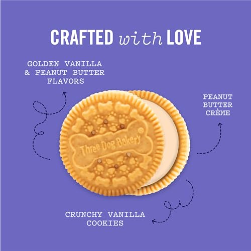 Three-Dog-Bakery-Classic-Cremes-Baked-Dog-Treats-Golden-with-Peanut-Butter-Filling-13-ozBrown310077 - Cucciolini Doodles   Three-Dog-Bakery-Classic-Cremes-Baked-Dog-Treats-Golden-with-Peanut-Butter-Filling-13-ozBrown310077