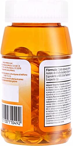 Vitamínicos, vitamina e 400 ui precio Marca GELCAPS (3)