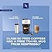 Nespresso Vertuo Pop Automatic Pod coffee machine for Americano, Decaf, Espresso by Krups in Coconut White