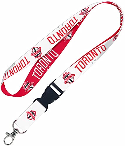 Soccer Toronto FC Lanyard with Detachable Buckle, 3/4