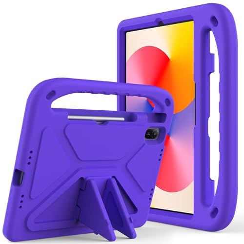 Coque Matepad SE 11 antichoc pour éviter les bris d'écran enfant violet