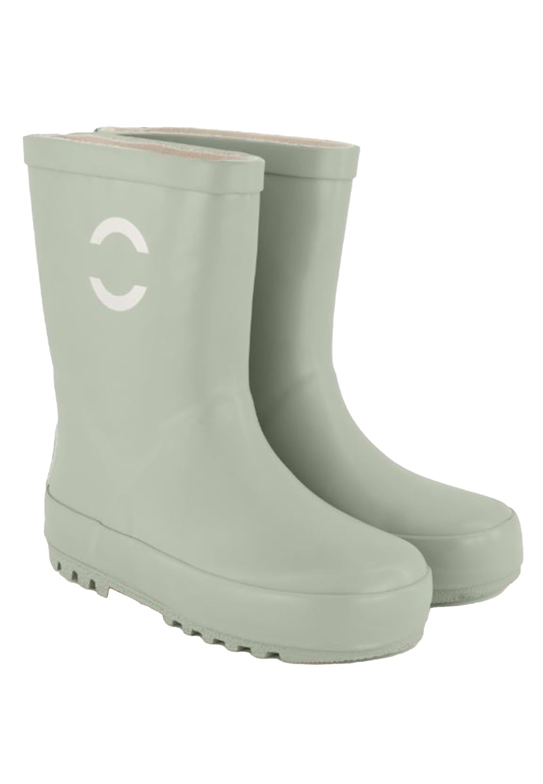 Mikk-line Gummistiefel Kinder 29 | Desert Sage Regenstiefel mit Reflektierenden Details - Wasserdichte Kinderstiefel, Leicht und Rutschfest | Komfortable Allwetter Kinderstiefel