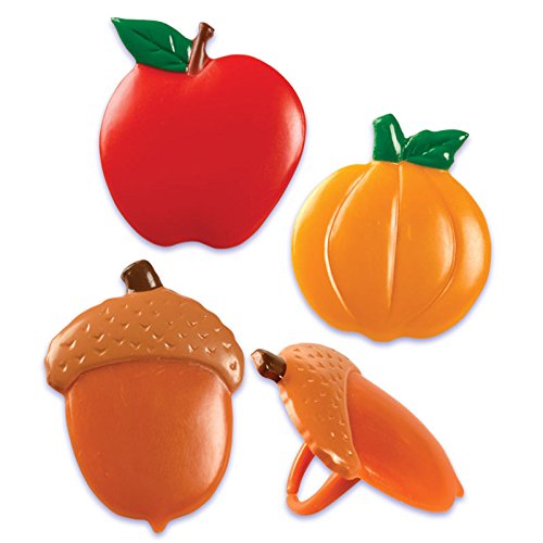 Fall Cupcake Topper Rings (144 rings) Amazon.in Grocery & Gourmet Foods