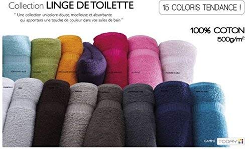 Today Cotton Bath Mat, Cotton, light grey, 50x85-cm