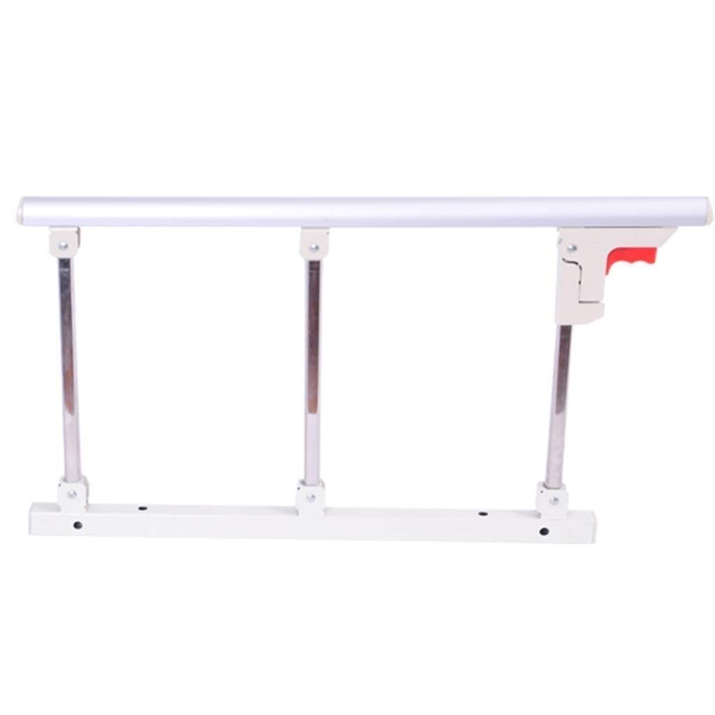 Barandilla De Cama Plegable Protector Lateral De Seguridad para Personas Mayores, Asa De Ayuda para Adultos Barandilla De Cama para Discapacitados Barra De Parachoques con Agarre De Metal pa