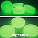 COOLHOOD Ice Hockey Puck Glow in Dark Party Sports Hockey Pucks for Kids Adults and Youth Outdoor Sports Party Pucks Sphere