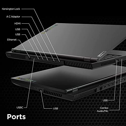 Image of Lenovo Legion 5 Gaming Laptop, 15.6 inch FHD IPS 300Nits 144Hz, AMD Ryzen 7 4800H, GeForce RTX 2060 6GB GDDR6, Windows 10, with Woov High Speed 6FT HDMI Cable Bundle (32GB RAM | 512GB PCIe SSD)