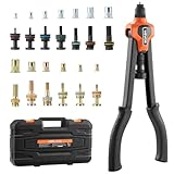 réparation installation telephonique Utilisation intuitive : Appuyez 2 à 3 fois pour fixer, puis tournez pour éjecter – une opération simple et efficace à chaque fois. Conçu pour les professionnels comme pour les bricoleurs, cet outil à riveter assure une fixation fiable et une grande facilité d’utilisation