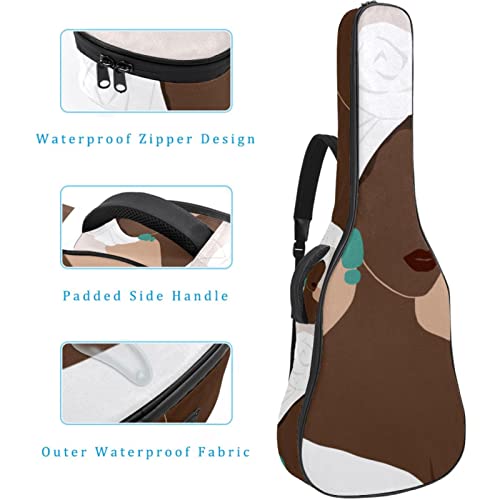 Housse imperméable pour guitare acoustique avec double bandoulière et poche Motif grenouille, Multicolore 05, 42.9×16… - Les Beatles, Paul McCartney, John Lennon, RIngo Starr, George Harrison Housse imperméable pour guitare acoustique avec double bandoulière et poche Motif grenouille, Multicolore 05, 42.9x16… – Image 5