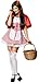 SMIFFYS Costume Fever da Cappuccetto Rosso, con abito e mantello