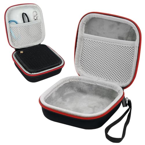 Image of VERTUS Hard Eva Box Case Organizer Portable Zipper Carry Cover Mesh Pocket Storage Bag for Marshall Willen Bluetooth Speaker (Black)