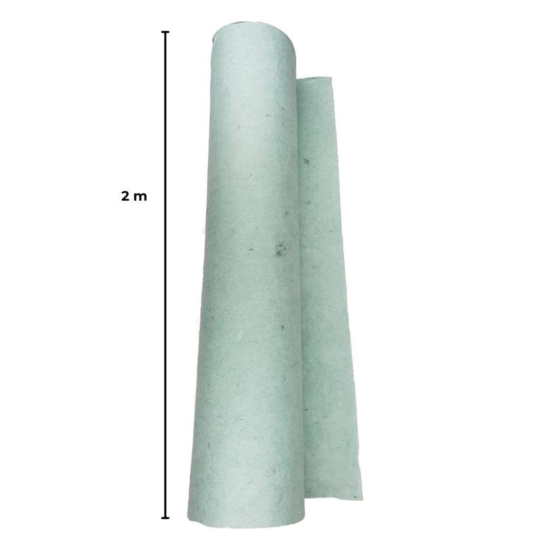 EINSIDE Geotextilvlies, Drainagevlies, Filtervlies Verhindert Staunässe und verbessert die Bodendurchlässigkeit, Grammatur 200 g/m², 2 x 50 m