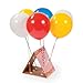 Fun Express Balloon Sticks with Cups 144 Pack - Premium Plastic Balloon Holders for Party Decorations | Centerpiece Accessories for Birthdays, Weddings & Events | 6 Vibrant Colors