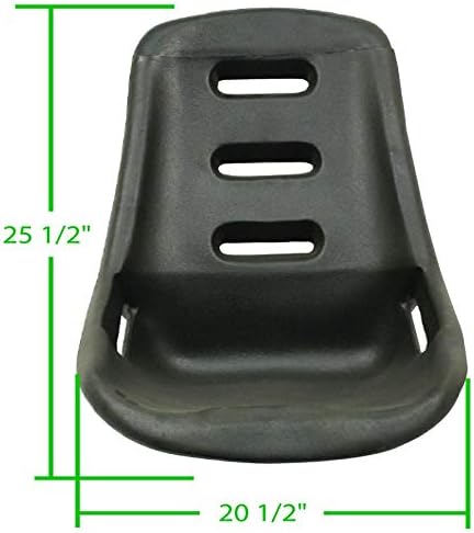 Low Back Poly Seat Shell, Compatible with Dune Buggy