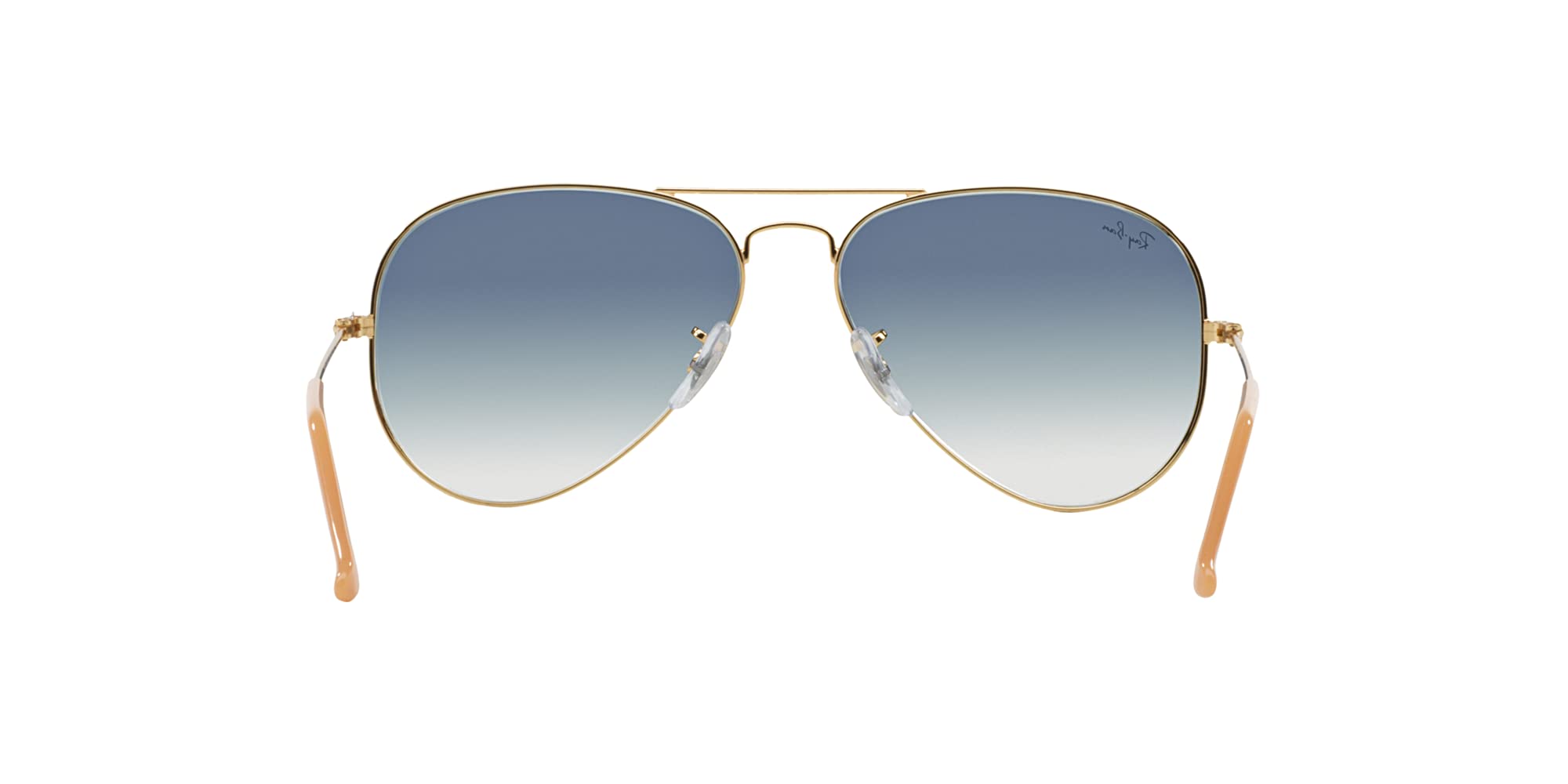 Ray-Ban RB3025 Metal Aviator Sunglasses + Vision Group Accessories Bundle