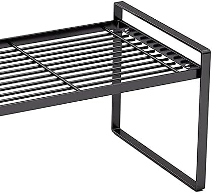 シンク下収納 キッチン食器乾燥ラック 食器ボウル 調味料 スパイスジャー オーバーホルダー 整理棚 (色 : 32.3 x 18.5