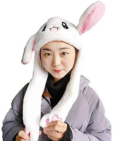 Rabbit Moving Ear Hat Bunny Cap Ears 