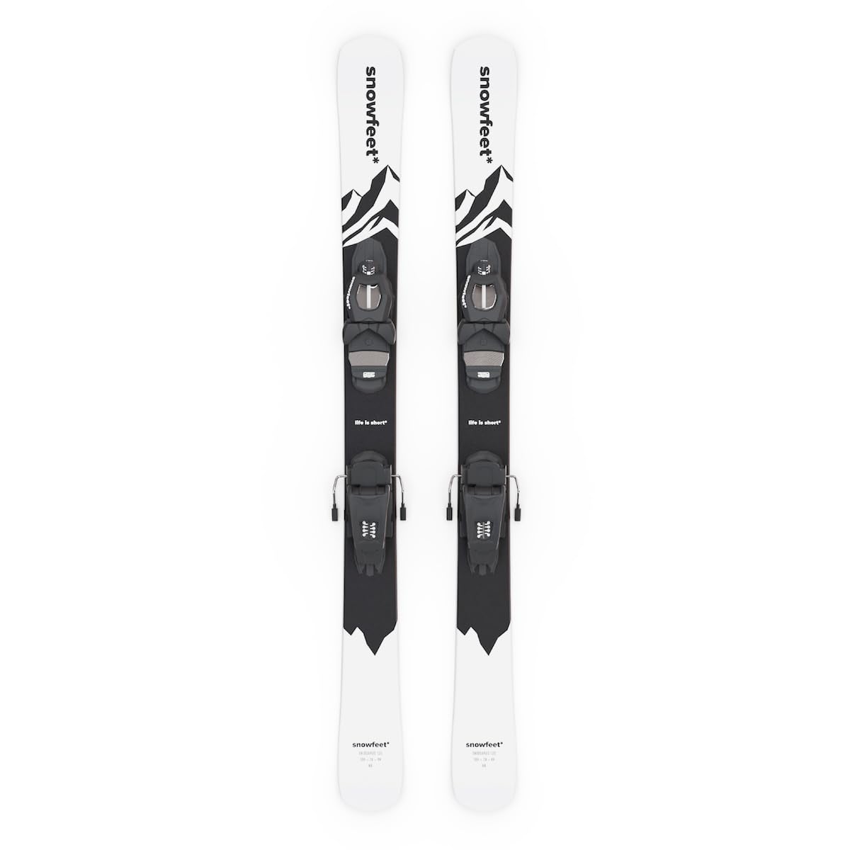 Snowfeet Short Skis 120 CM | Freedom | Snowblades Skiblades Short
