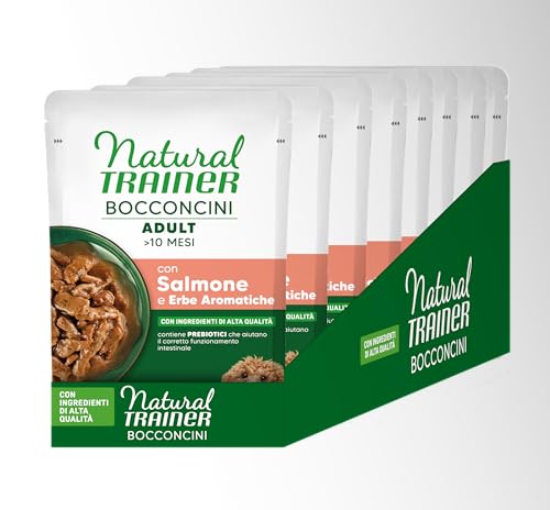 Natural Trainer Bocconcini per Cane Small & Toy con Salmone - 24 x 100g