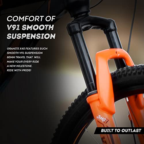 Image of Vector 91 Granite-X40 27.5T Single Speed Hybrid Bike (Ideal for: 12+ Years, Brake: Disc)