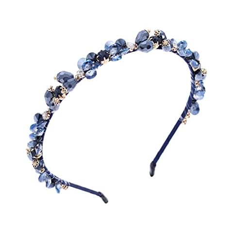 IYOU Vintage Crystal Headband for Women Cover