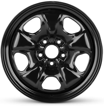 18x7.5 inch OEM Direct Replacement Steel Wheel - Recond for 2010-2015 Chevrolet Camaro 5-120mm Black 18 in Rim 560-05527