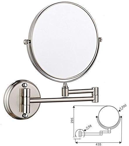 Miroir cosmétique grossissant 3X avec bras articulé pour un maquillage de précision - 2