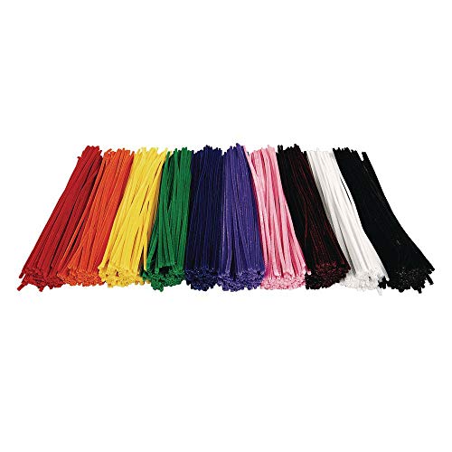 Colorations Blue Chenille Stems Pipe Cleaners, Pack of 100, Arts & Crafts image 5