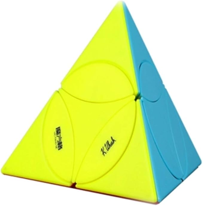 QiYi Coin Tetrahedron stickerless Magic Cube Puzzle