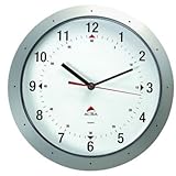  UHR PARETE EASY TIME DIAM.CM.30 GRAU METALLIC