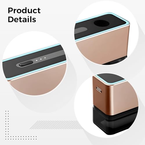 Nébuliseur d'huiles essentielles 0,5 L mini diffuseur d'aromathérapie USB de bureau - 4