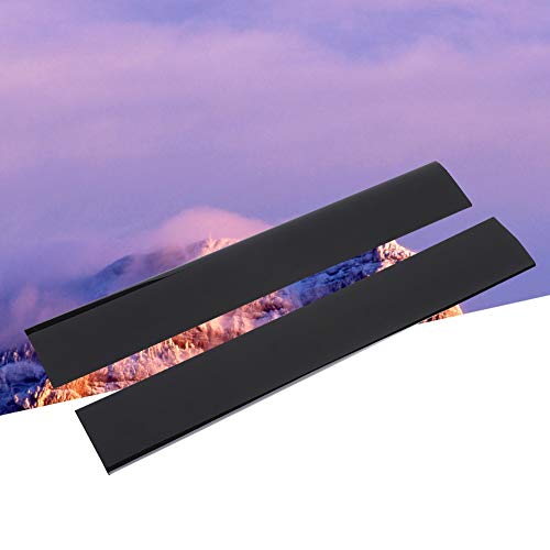 Placa frontal leve durável resistente ao desgaste para substituição de console fino PS3 capa esquerd