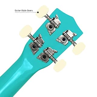 POMAIKAI Soprano Ukulele Starter Wood Ukele Hawaiian Guitar Ukelele 21″ Beginner and Students (Blue) - Les Beatles, Paul McCartney, John Lennon, RIngo Starr, George Harrison POMAIKAI Soprano Ukulele Starter Wood Ukele Hawaiian Guitar Ukelele 21" Beginner and Students (Blue) – Image 5