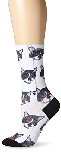Stance Women's Zombie Cat Tomboy Crew Sock
