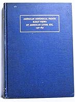 American Historical Prints Early Views of American Cities, Etc. 1497-1891 From the Phelps Stokes an B000V5O7FI Book Cover