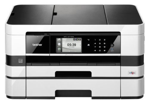Bild zu Brother MFC-J4710DW 4-in-1 Tinten-Multifunktionscenter mit 400 Blatt Papierkapazität, 20 BlattDuplex-ADF und DIN A3 Druckfunktion