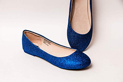 blue sparkle pumps