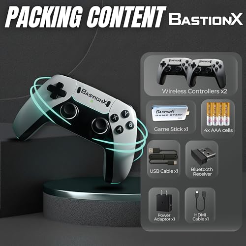 Image of [2026] Ultimate Retro Game - Preloaded Video Game for TV with Wireless Controllers - True Plug & Play HDMI HD Graphics (Pro Edition)