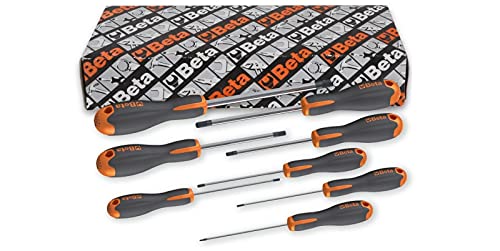 Beta 1205E/ES‑S8 – Set 8 Chiavi Maschio Esagonale con Impugnatura Evox, da 1,5 a 8 mm, Acciaio Resistente, Ergonomiche per Officina e Fai‑da‑te