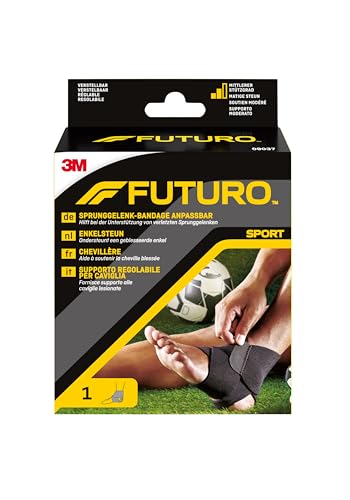 FUTURO Sprunggelenk-Bandage anpassbar 09037, Verstellbar (17.8-27.9 cm)