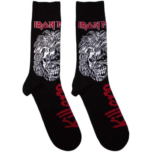 Image of Iron Maiden Unisex Adult Killers Socks (7 UK-11 UK) (Black)