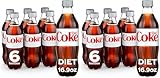 Diet Coke Soda Soft Drink, 16.9 fl oz, 12 Pack