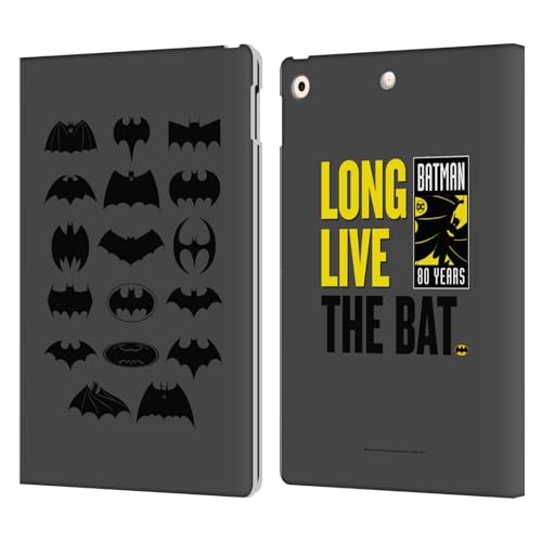 Étui portefeuille iPad 10.2 en cuir Batman avec support vidéo intégré