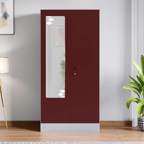 Interio by Godrej Slimline 2-Door Steel Almirah