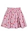 Strawberry Shortcake Toddler Girls Square Neck T-Shirt and Skirt Outfit Set Off White/Pink 4T