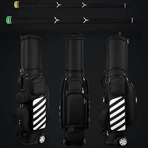 Juego-de-Golf-de-12-Piezas-para-Zurdos-Juegos-completos-de-Palos-de-Golf-para-Hombres-Eje-de-Acero-al-Carbono-de-Grafito-Profesional-para-Palos-de-Golf-con-Bolsa-de-Ruedas